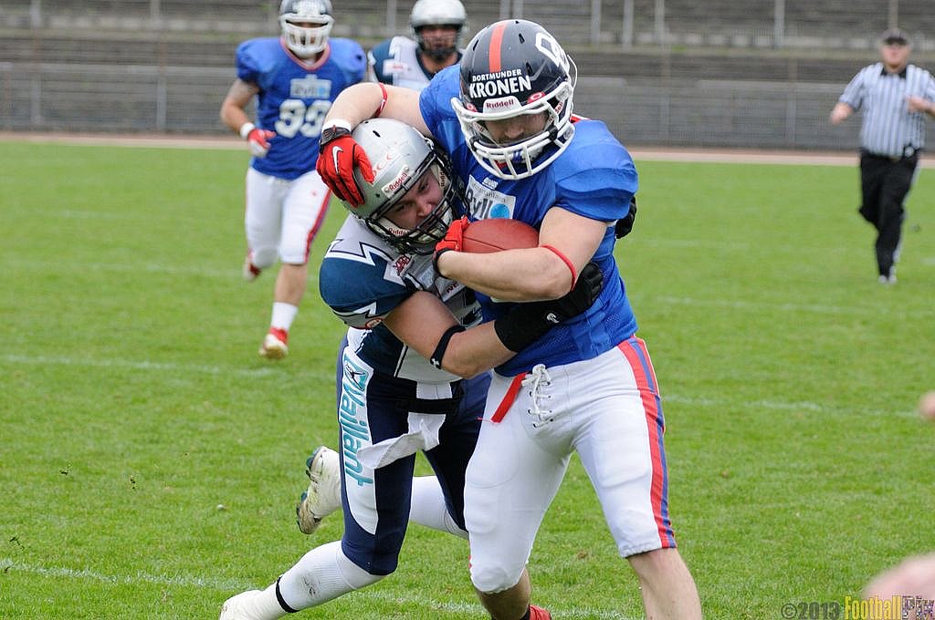 Remscheid Amboss vs. Dortmund Giants  - 21.04.2013 Remscheid Amboss vs. Dortmund Giants (13:9) 