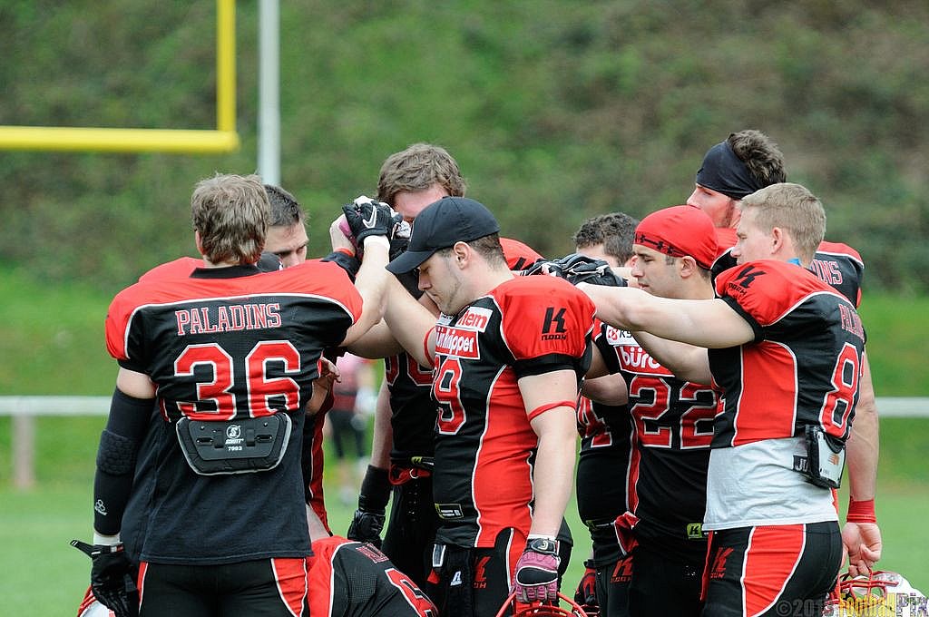 Solingen Paladins vs. Gelsenkirchen Devils  - 28.04.2013 Solingen Paladins vs. Gelsenkirchen Devils (27:14) 