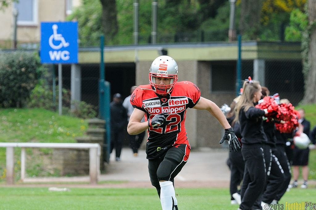 Solingen Paladins vs. Gelsenkirchen Devils  - 28.04.2013 Solingen Paladins vs. Gelsenkirchen Devils (27:14) 