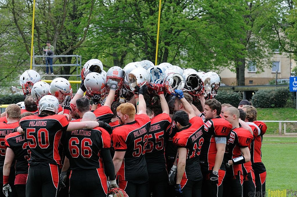 Solingen Paladins vs. Gelsenkirchen Devils  - 28.04.2013 Solingen Paladins vs. Gelsenkirchen Devils (27:14) 