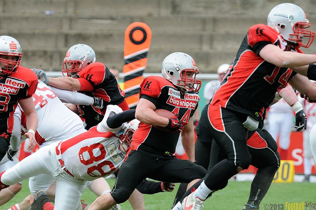 Solingen Paladins vs. Gelsenkirchen Devils  - 28.04.2013 Solingen Paladins vs. Gelsenkirchen Devils (27:14) 