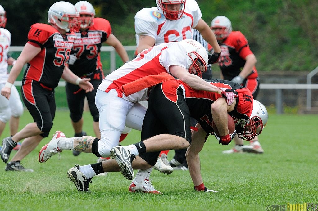Solingen Paladins vs. Gelsenkirchen Devils  - 28.04.2013 Solingen Paladins vs. Gelsenkirchen Devils (27:14) 