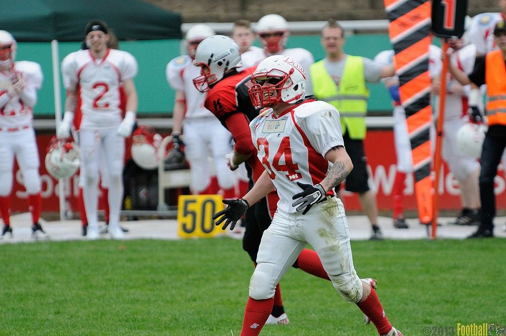 Solingen Paladins vs. Gelsenkirchen Devils  - 28.04.2013 Solingen Paladins vs. Gelsenkirchen Devils (27:14) 