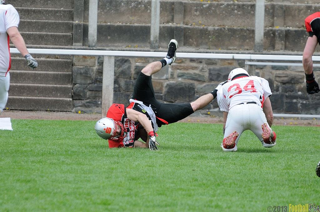Solingen Paladins vs. Gelsenkirchen Devils  - 28.04.2013 Solingen Paladins vs. Gelsenkirchen Devils (27:14) 