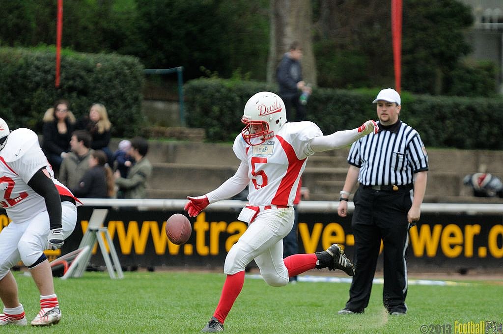 Solingen Paladins vs. Gelsenkirchen Devils  - 28.04.2013 Solingen Paladins vs. Gelsenkirchen Devils (27:14) 