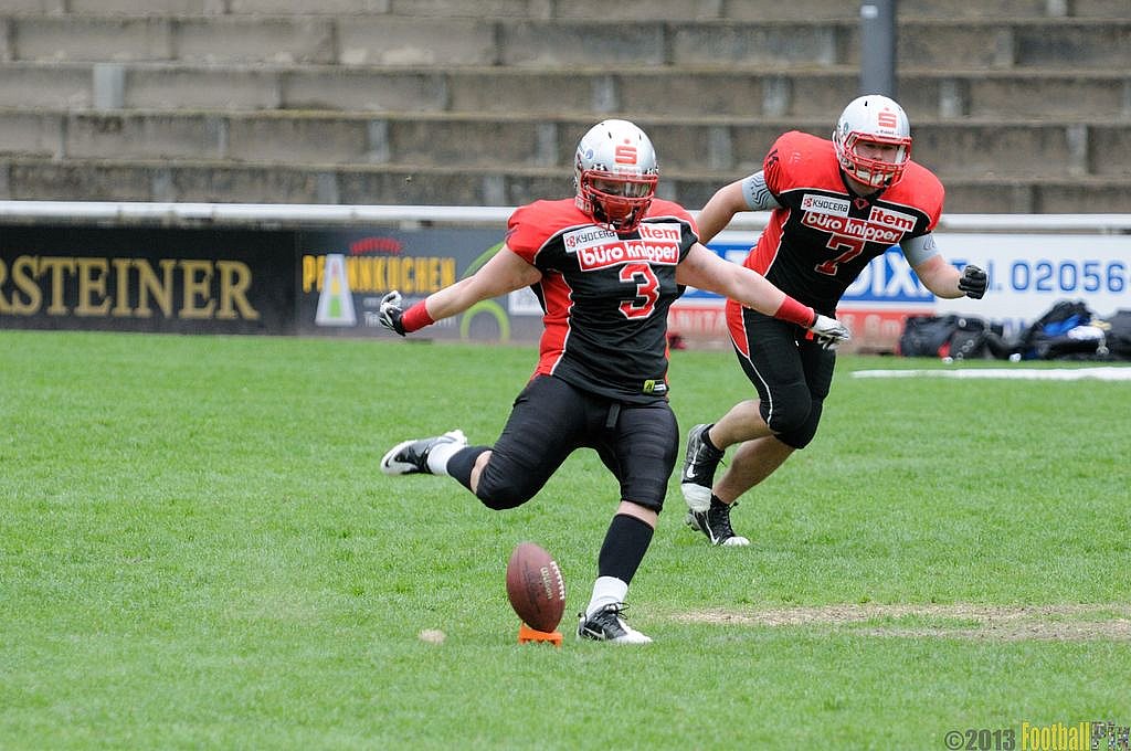 Solingen Paladins vs. Gelsenkirchen Devils  - 28.04.2013 Solingen Paladins vs. Gelsenkirchen Devils (27:14) 