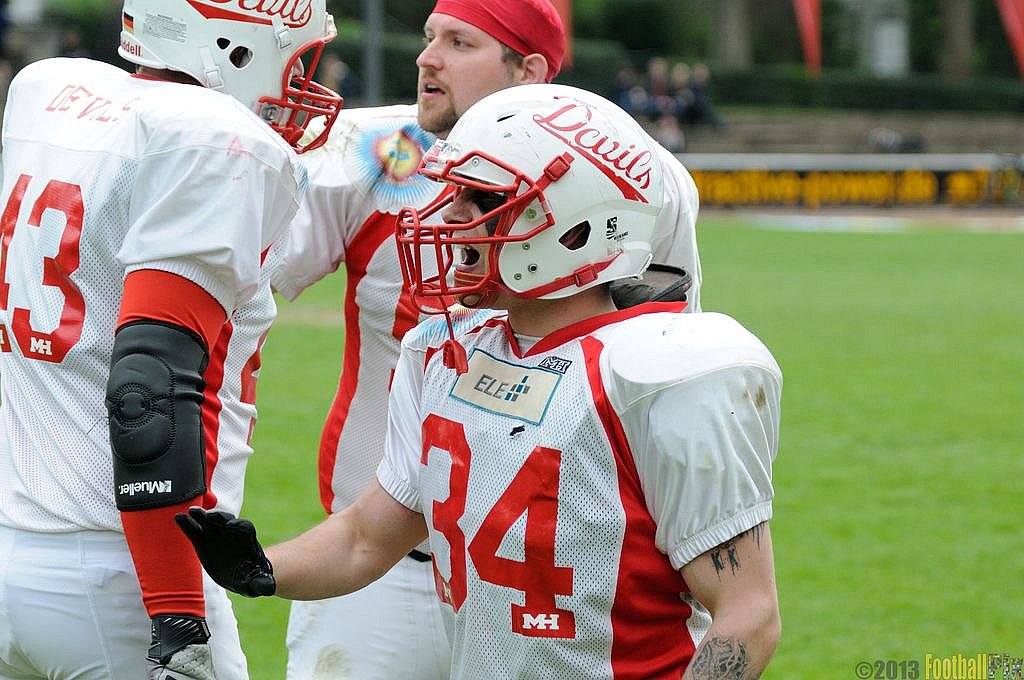 Solingen Paladins vs. Gelsenkirchen Devils  - 28.04.2013 Solingen Paladins vs. Gelsenkirchen Devils (27:14) 