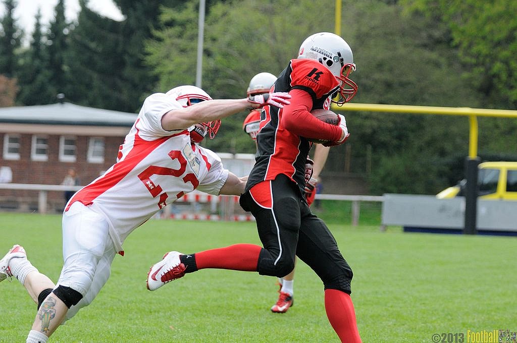 Solingen Paladins vs. Gelsenkirchen Devils  - 28.04.2013 Solingen Paladins vs. Gelsenkirchen Devils (27:14) 