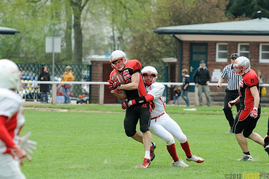 Solingen Paladins vs. Gelsenkirchen Devils  - 28.04.2013 Solingen Paladins vs. Gelsenkirchen Devils (27:14) 