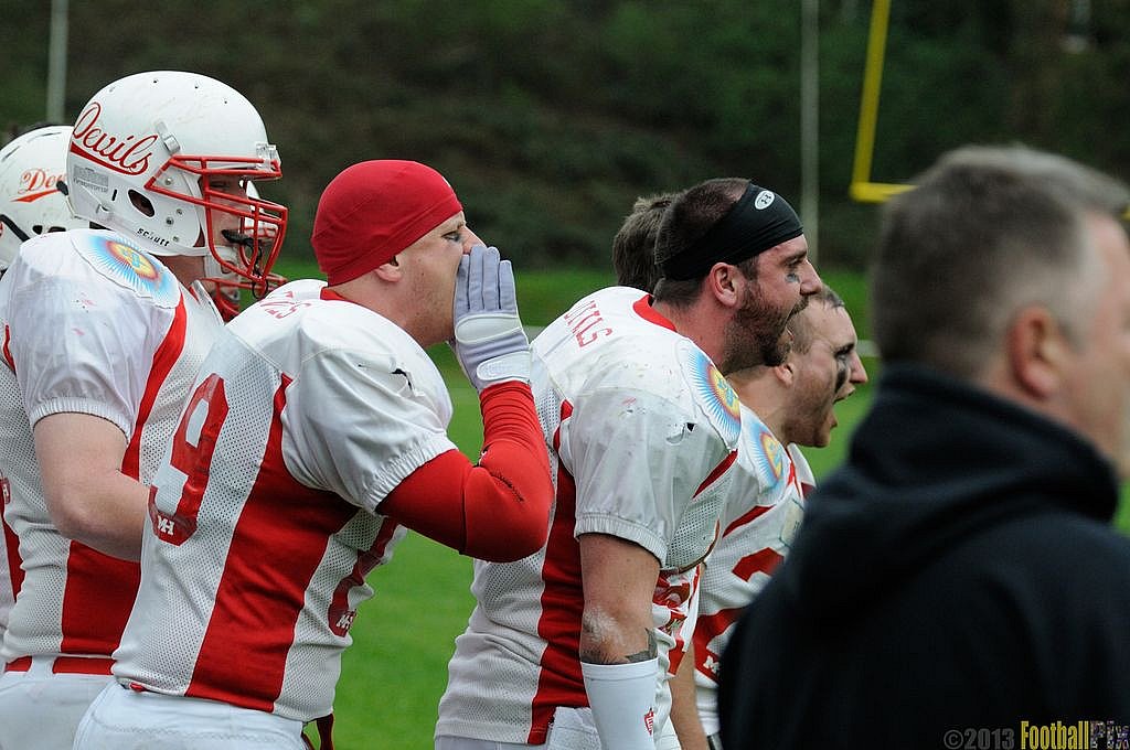 Solingen Paladins vs. Gelsenkirchen Devils  - 28.04.2013 Solingen Paladins vs. Gelsenkirchen Devils (27:14) 