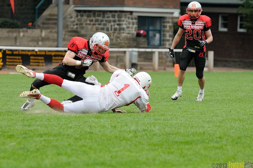 Solingen Paladins vs. Gelsenkirchen Devils  - 28.04.2013 Solingen Paladins vs. Gelsenkirchen Devils (27:14) 