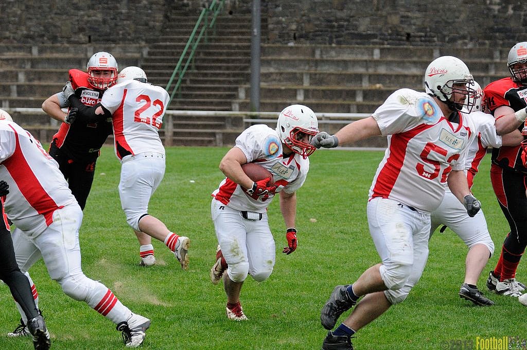 Solingen Paladins vs. Gelsenkirchen Devils  - 28.04.2013 Solingen Paladins vs. Gelsenkirchen Devils (27:14) 