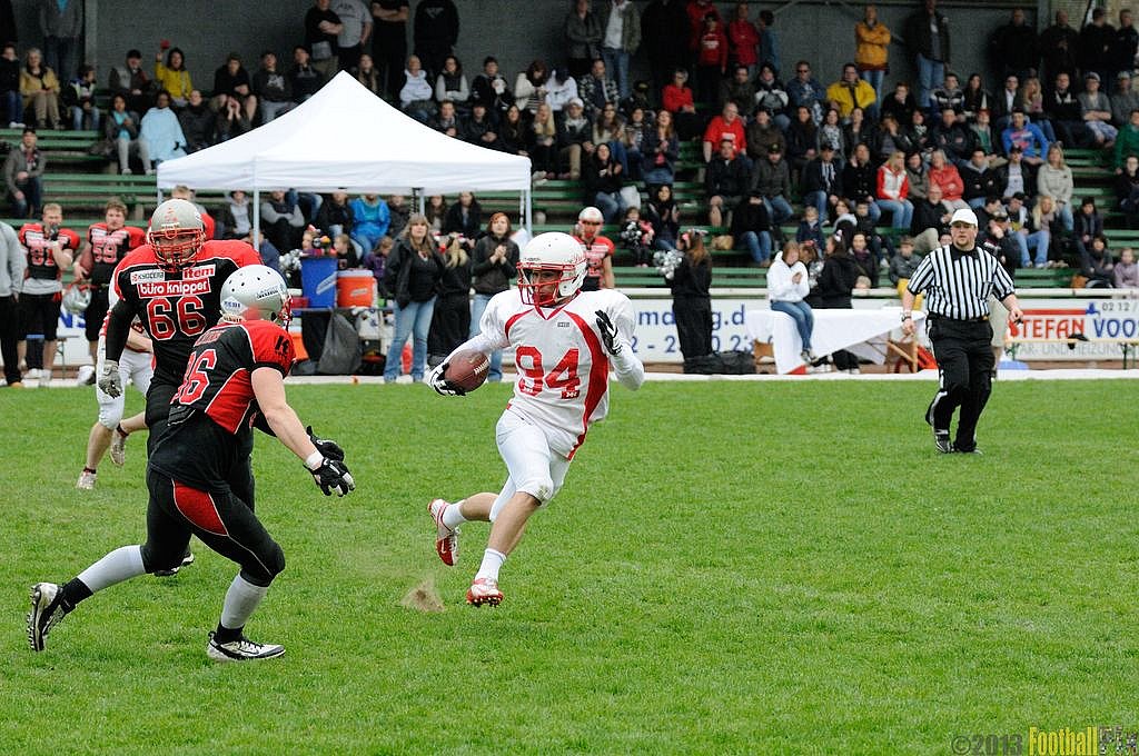 Solingen Paladins vs. Gelsenkirchen Devils  - 28.04.2013 Solingen Paladins vs. Gelsenkirchen Devils (27:14) 