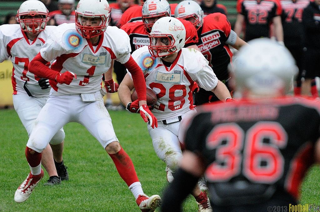 Solingen Paladins vs. Gelsenkirchen Devils  - 28.04.2013 Solingen Paladins vs. Gelsenkirchen Devils (27:14) 