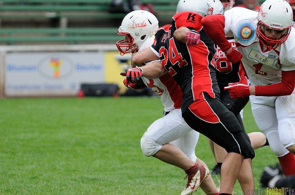 Solingen Paladins vs. Gelsenkirchen Devils  - 28.04.2013 Solingen Paladins vs. Gelsenkirchen Devils (27:14) 