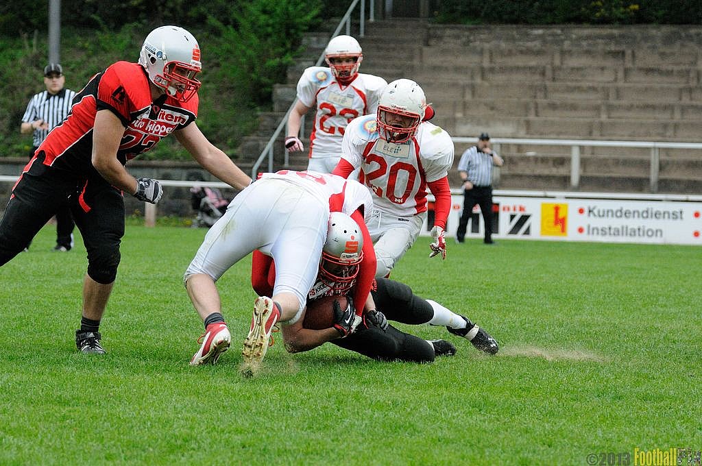 Solingen Paladins vs. Gelsenkirchen Devils  - 28.04.2013 Solingen Paladins vs. Gelsenkirchen Devils (27:14) 