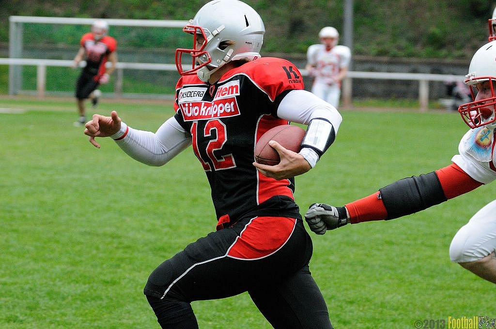 Solingen Paladins vs. Gelsenkirchen Devils  - 28.04.2013 Solingen Paladins vs. Gelsenkirchen Devils (27:14) 