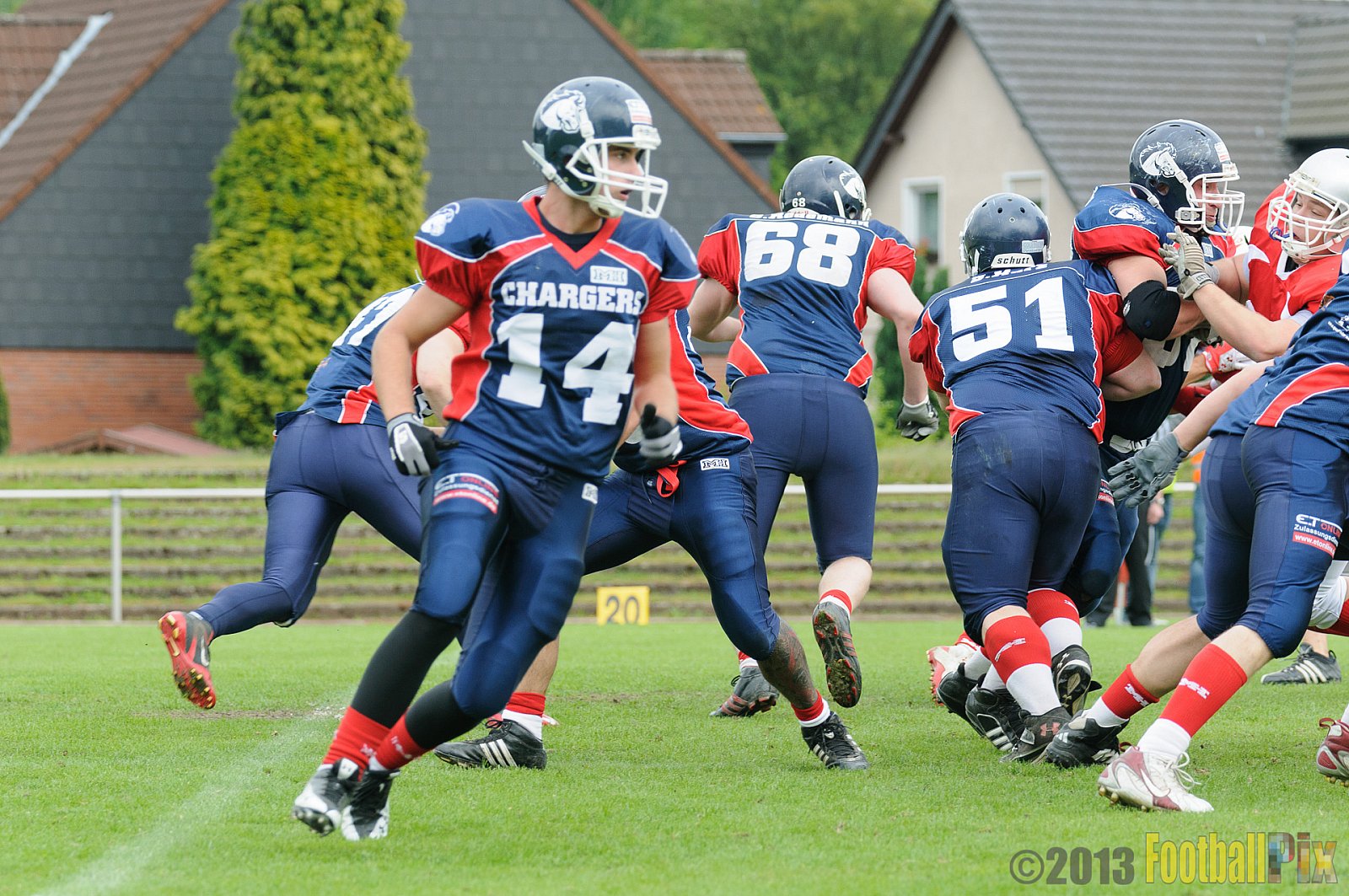 Gelsenkirchen Devils vs. Recklinghausen Chargers   - 25.05.2013 Gelsenkirchen Devils vs. Recklinghausen Chargers (7:14) 
