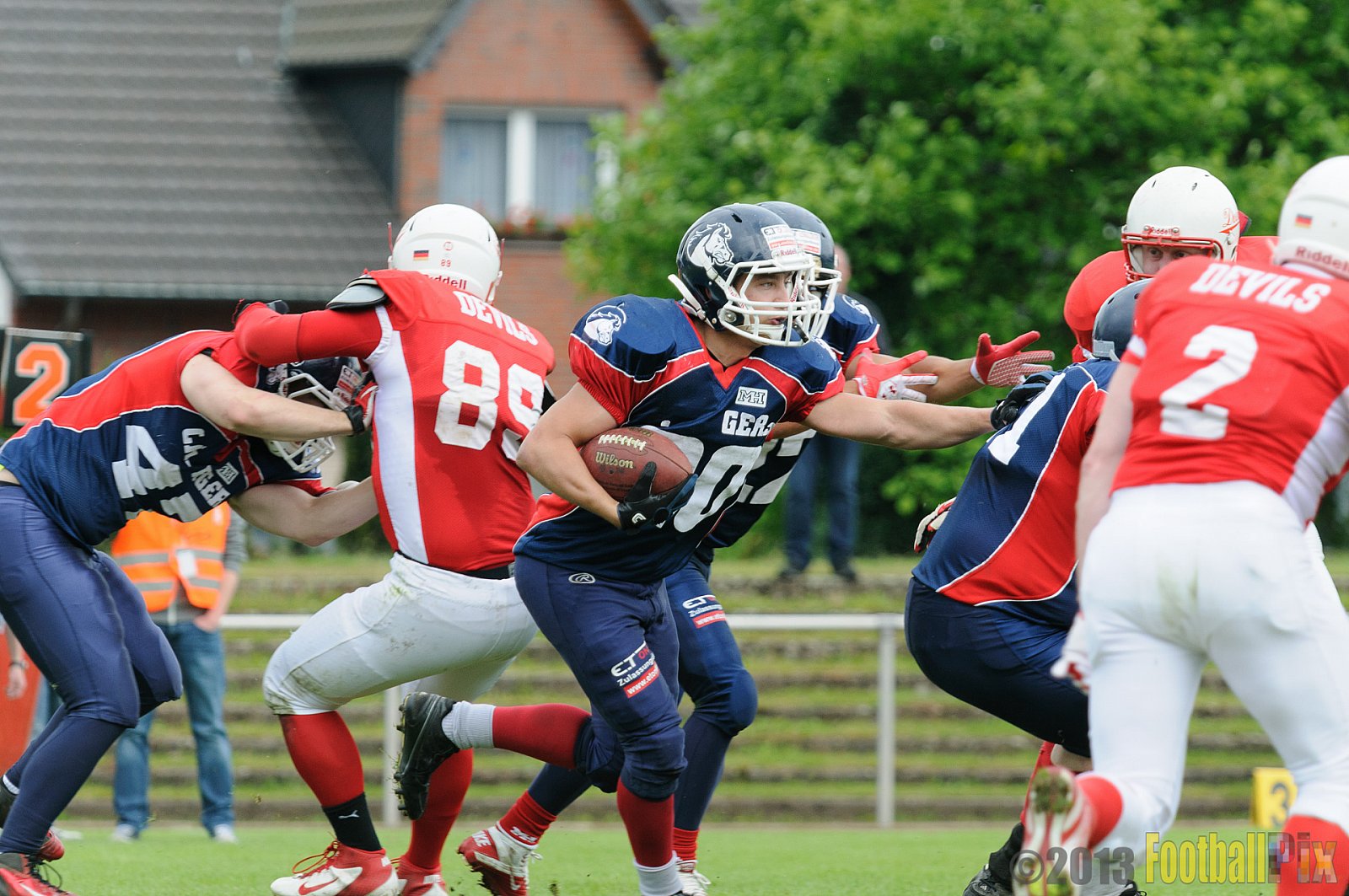 Gelsenkirchen Devils vs. Recklinghausen Chargers   - 25.05.2013 Gelsenkirchen Devils vs. Recklinghausen Chargers (7:14) 