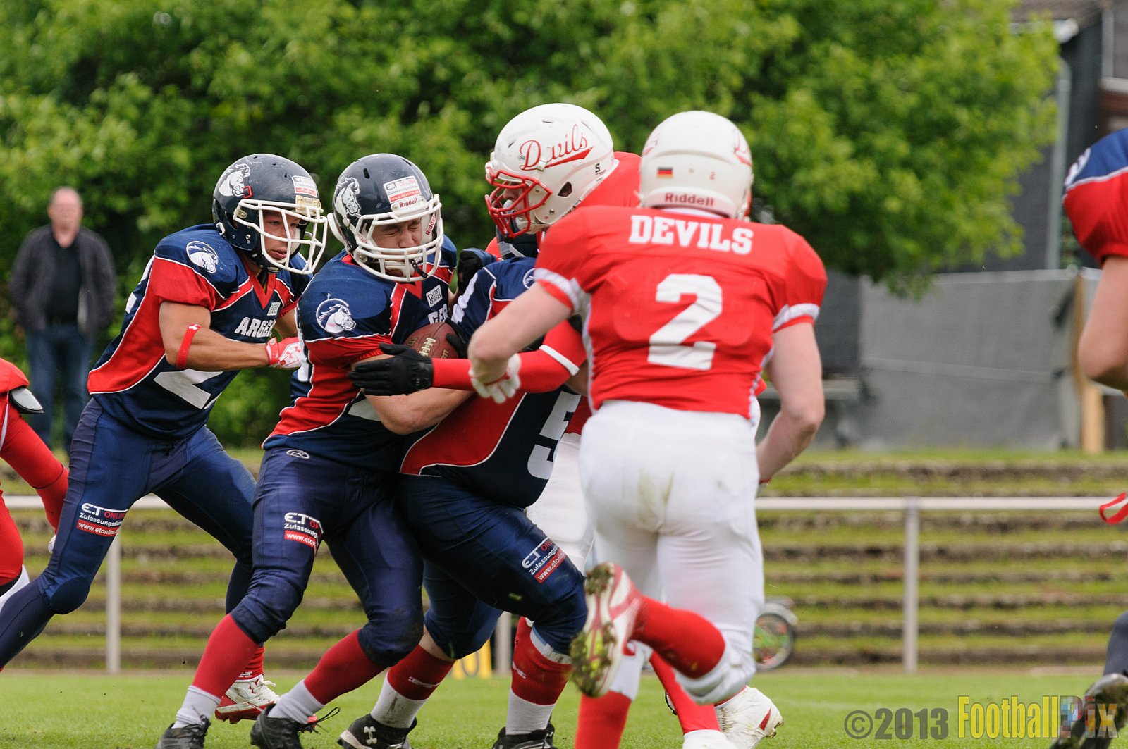 Gelsenkirchen Devils vs. Recklinghausen Chargers   - 25.05.2013 Gelsenkirchen Devils vs. Recklinghausen Chargers (7:14) 