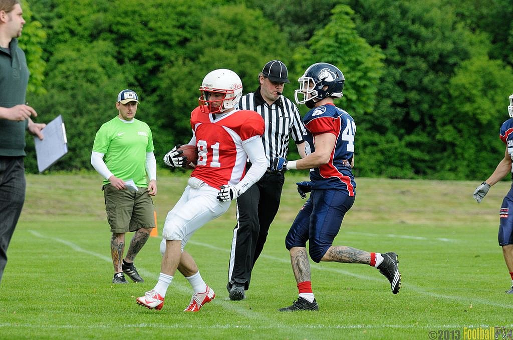 Gelsenkirchen Devils vs. Recklinghausen Chargers   - 25.05.2013 Gelsenkirchen Devils vs. Recklinghausen Chargers (7:14) 