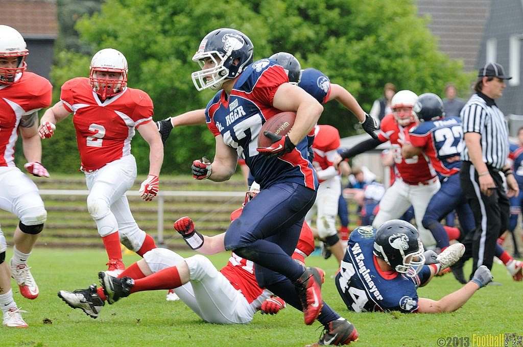 Gelsenkirchen Devils vs. Recklinghausen Chargers   - 25.05.2013 Gelsenkirchen Devils vs. Recklinghausen Chargers (7:14) 