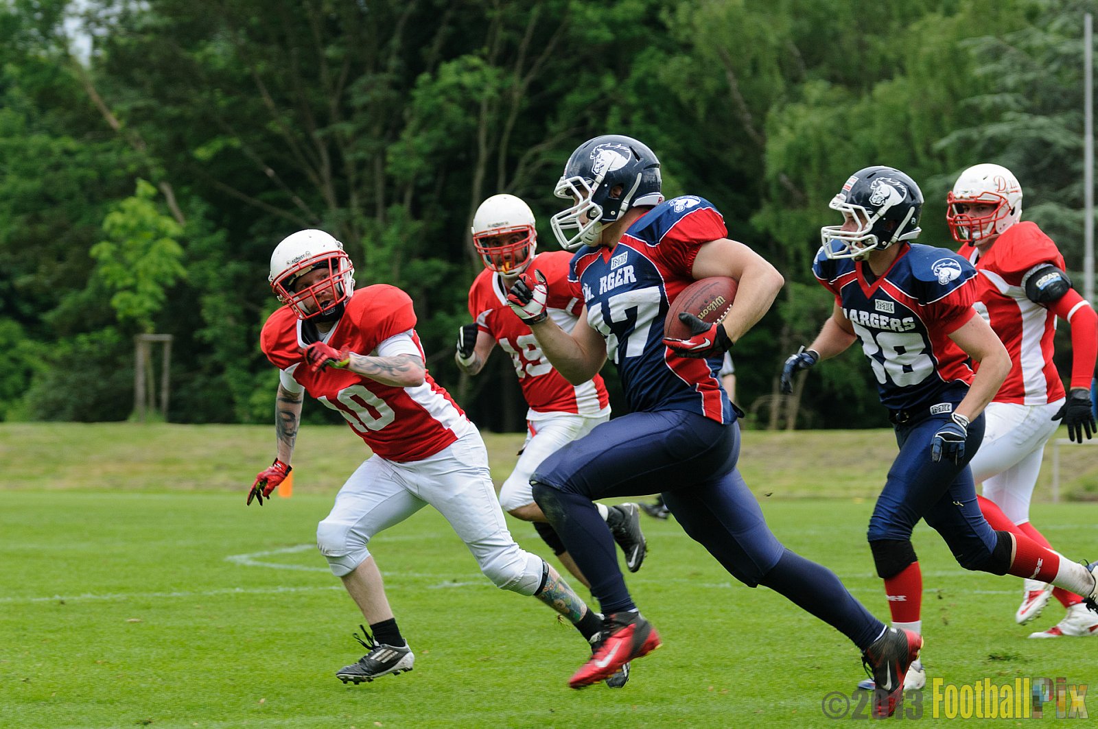 Gelsenkirchen Devils vs. Recklinghausen Chargers   - 25.05.2013 Gelsenkirchen Devils vs. Recklinghausen Chargers (7:14) 