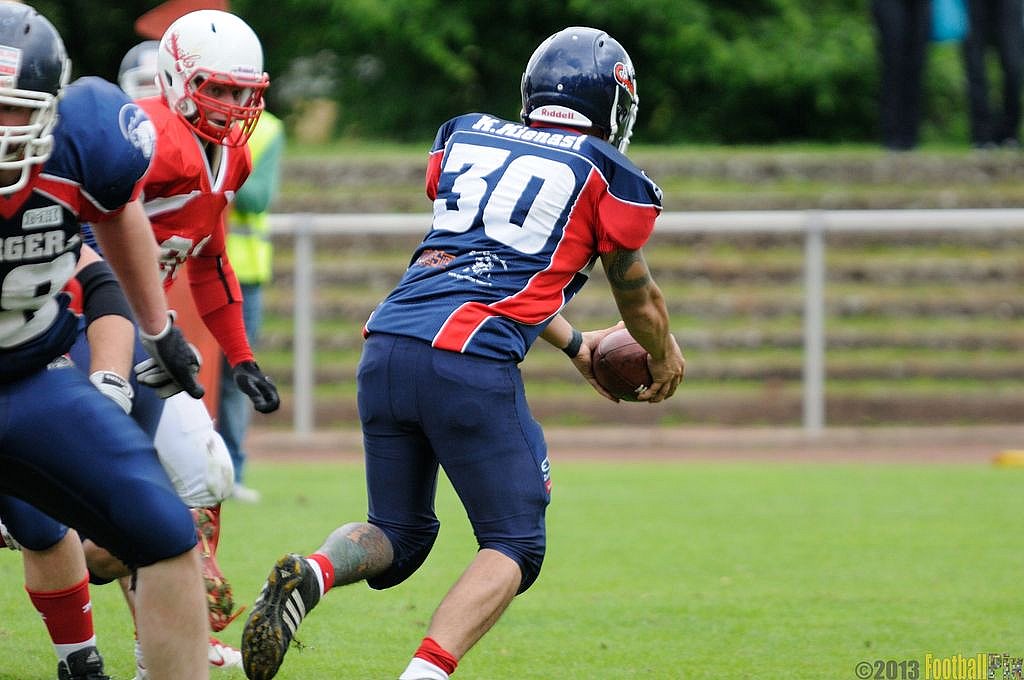 Gelsenkirchen Devils vs. Recklinghausen Chargers   - 25.05.2013 Gelsenkirchen Devils vs. Recklinghausen Chargers (7:14) 