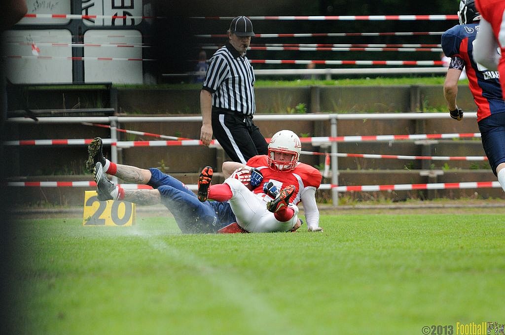Gelsenkirchen Devils vs. Recklinghausen Chargers   - 25.05.2013 Gelsenkirchen Devils vs. Recklinghausen Chargers (7:14) 