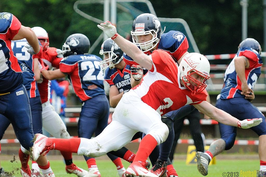 Gelsenkirchen Devils vs. Recklinghausen Chargers   - 25.05.2013 Gelsenkirchen Devils vs. Recklinghausen Chargers (7:14) 