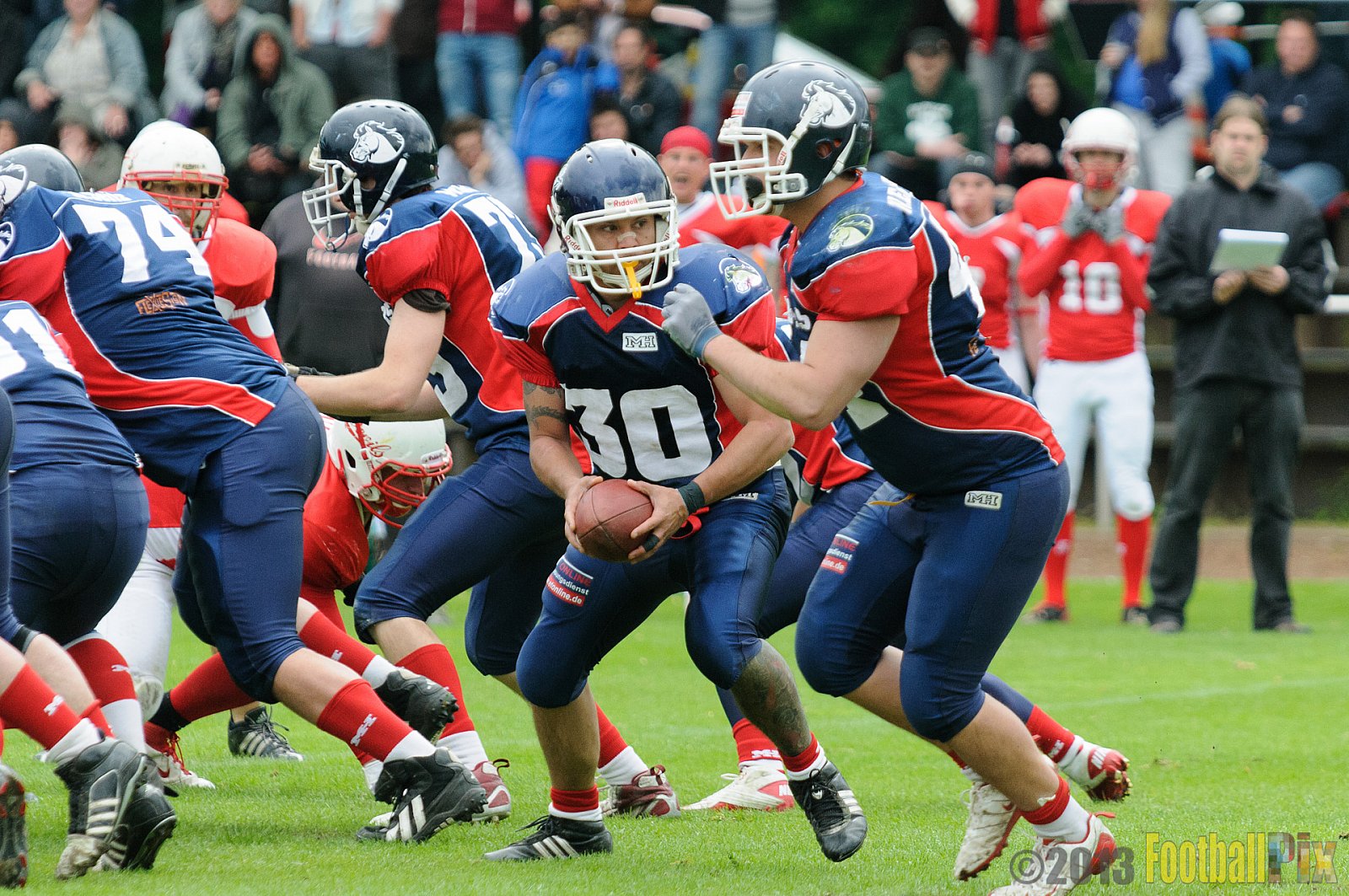 Gelsenkirchen Devils vs. Recklinghausen Chargers   - 25.05.2013 Gelsenkirchen Devils vs. Recklinghausen Chargers (7:14) 