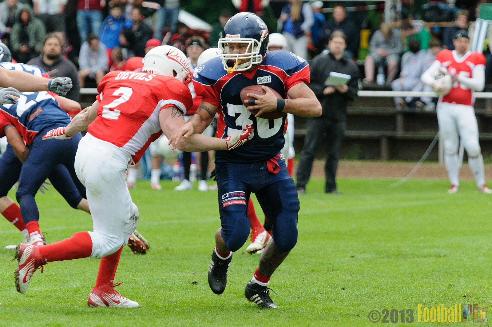 Gelsenkirchen Devils vs. Recklinghausen Chargers   - 25.05.2013 Gelsenkirchen Devils vs. Recklinghausen Chargers (7:14) 