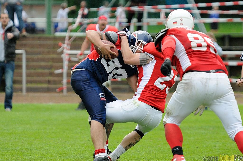 Gelsenkirchen Devils vs. Recklinghausen Chargers   - 25.05.2013 Gelsenkirchen Devils vs. Recklinghausen Chargers (7:14) 