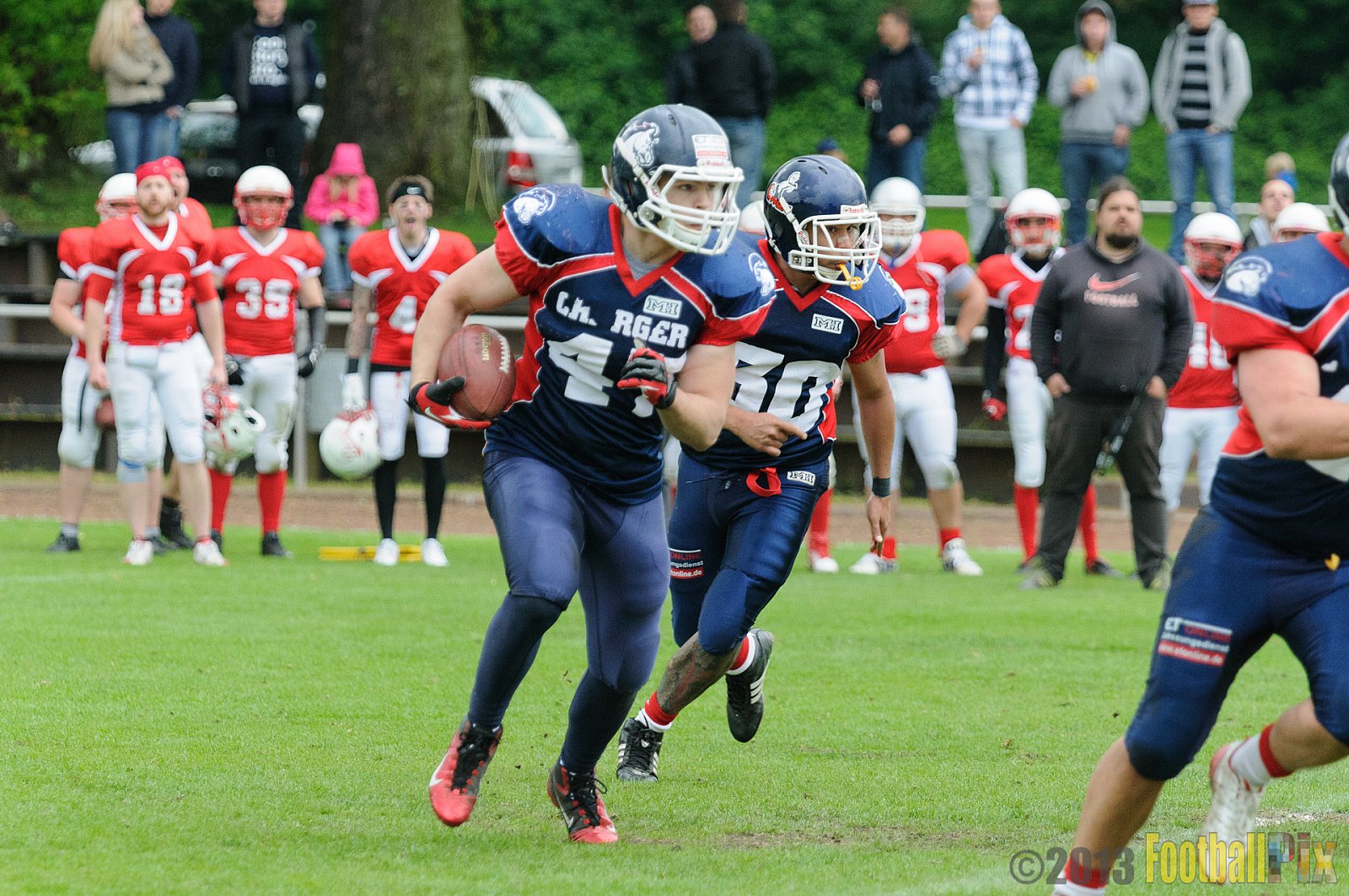Gelsenkirchen Devils vs. Recklinghausen Chargers   - 25.05.2013 Gelsenkirchen Devils vs. Recklinghausen Chargers (7:14) 