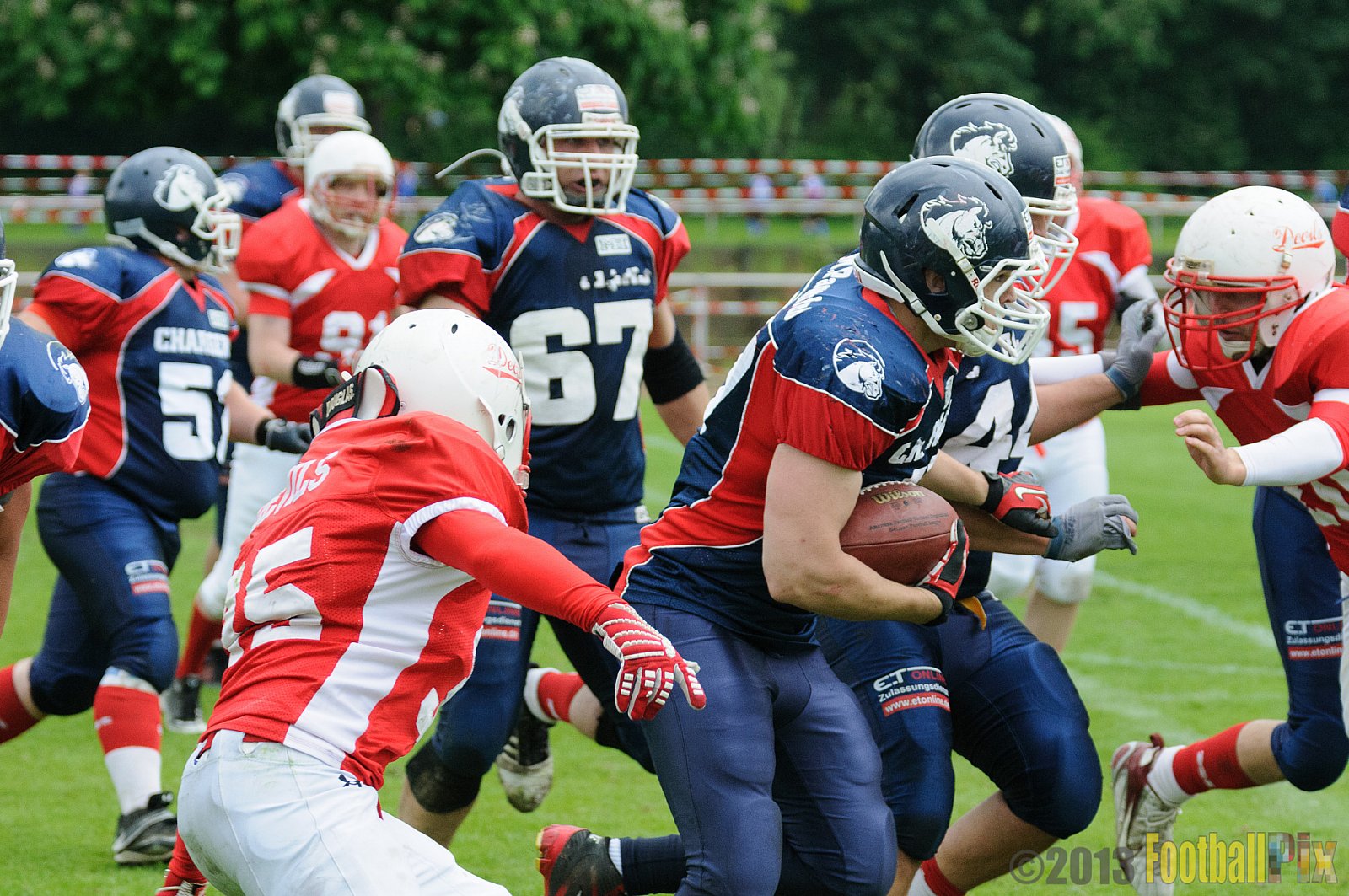 Gelsenkirchen Devils vs. Recklinghausen Chargers   - 25.05.2013 Gelsenkirchen Devils vs. Recklinghausen Chargers (7:14) 