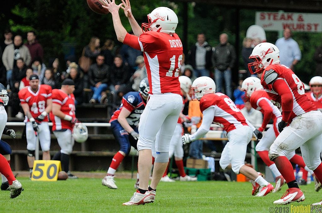 Gelsenkirchen Devils vs. Recklinghausen Chargers   - 25.05.2013 Gelsenkirchen Devils vs. Recklinghausen Chargers (7:14) 