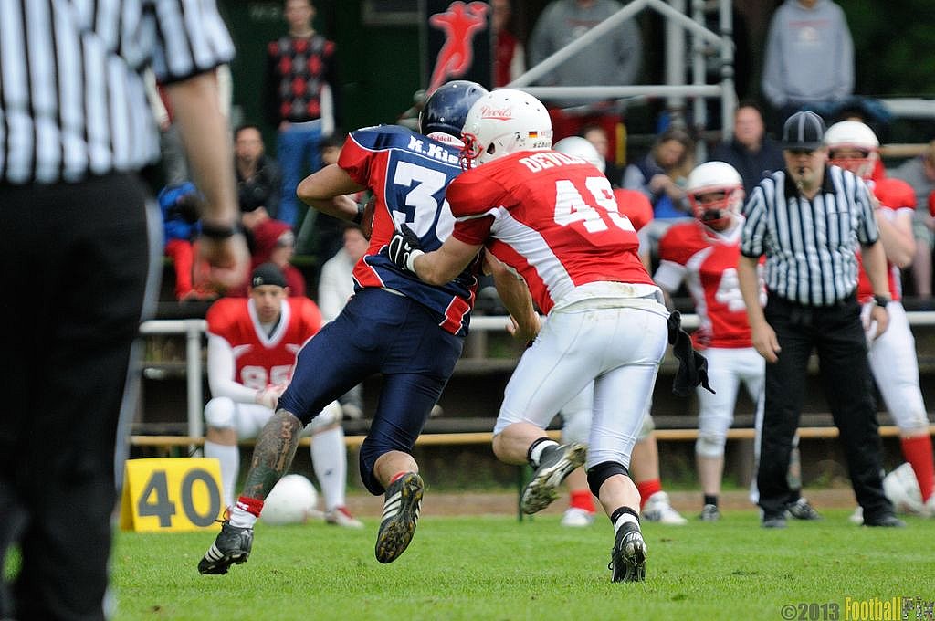 Gelsenkirchen Devils vs. Recklinghausen Chargers   - 25.05.2013 Gelsenkirchen Devils vs. Recklinghausen Chargers (7:14) 