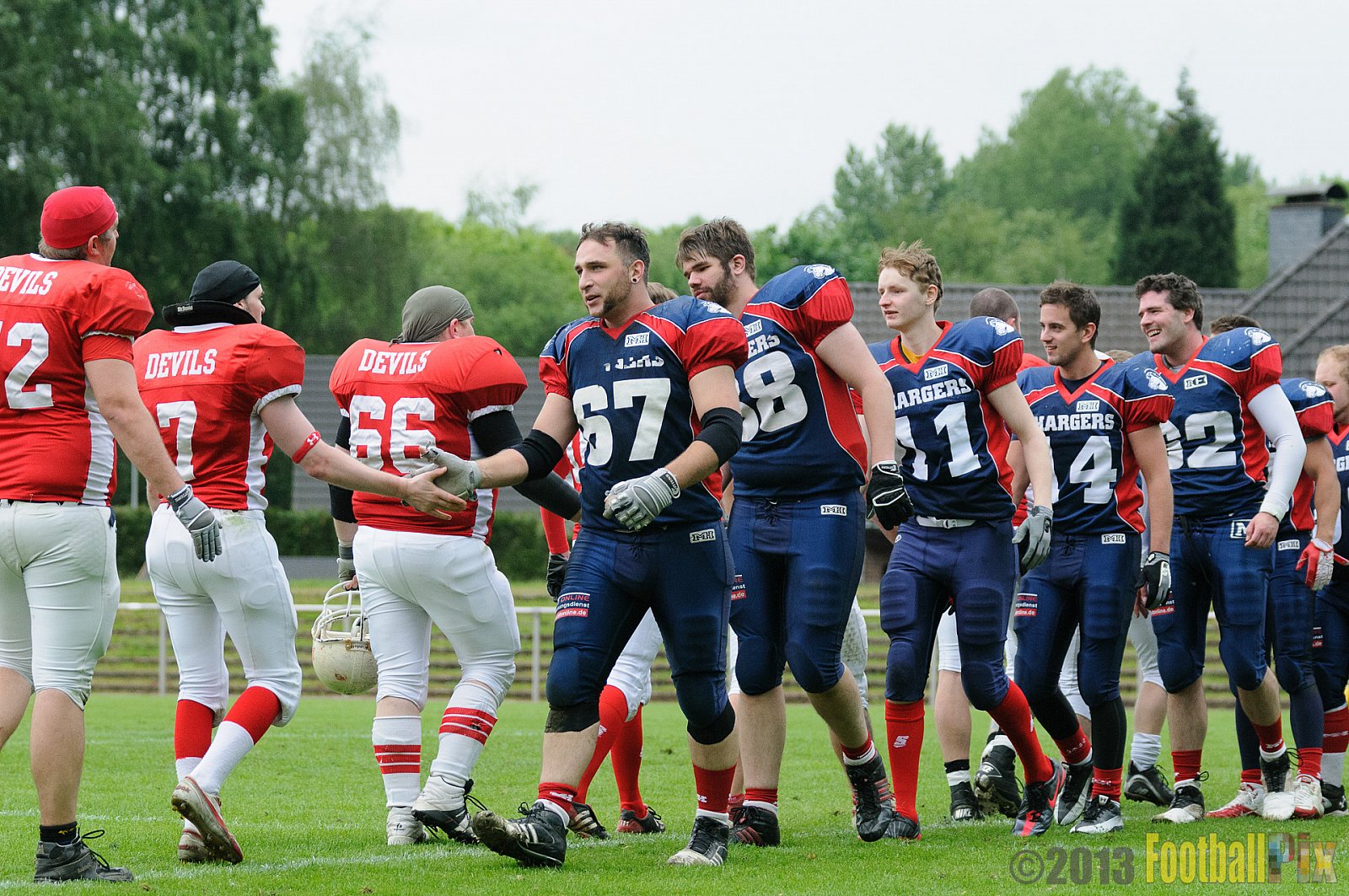 Gelsenkirchen Devils vs. Recklinghausen Chargers   - 25.05.2013 Gelsenkirchen Devils vs. Recklinghausen Chargers (7:14) 