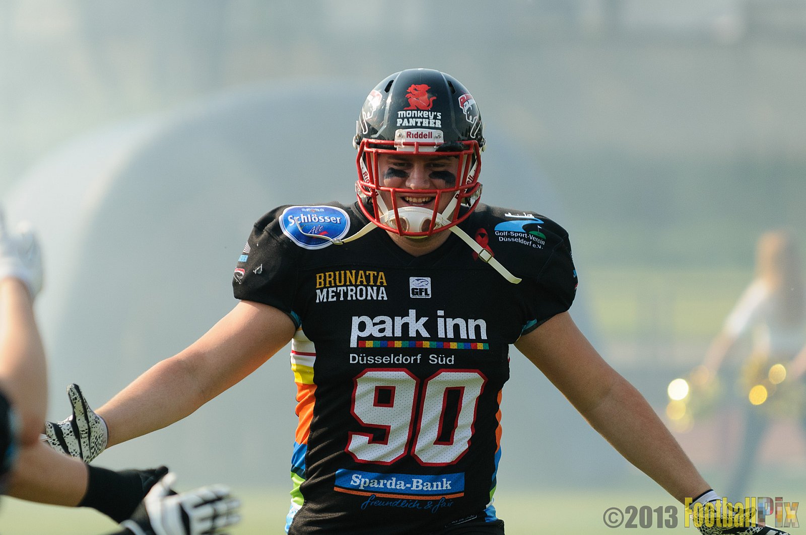 Düsseldorf Panther	vs. Berlin Adler  - 08.06.2013 GFL Nord: Düsseldorf Panther vs. Berlin Adler (10:27)