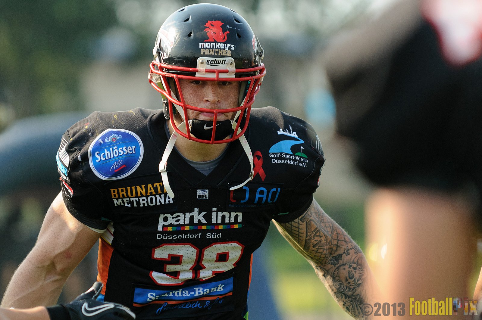 Düsseldorf Panther	vs. Berlin Adler  - 08.06.2013 GFL Nord: Düsseldorf Panther vs. Berlin Adler (10:27)