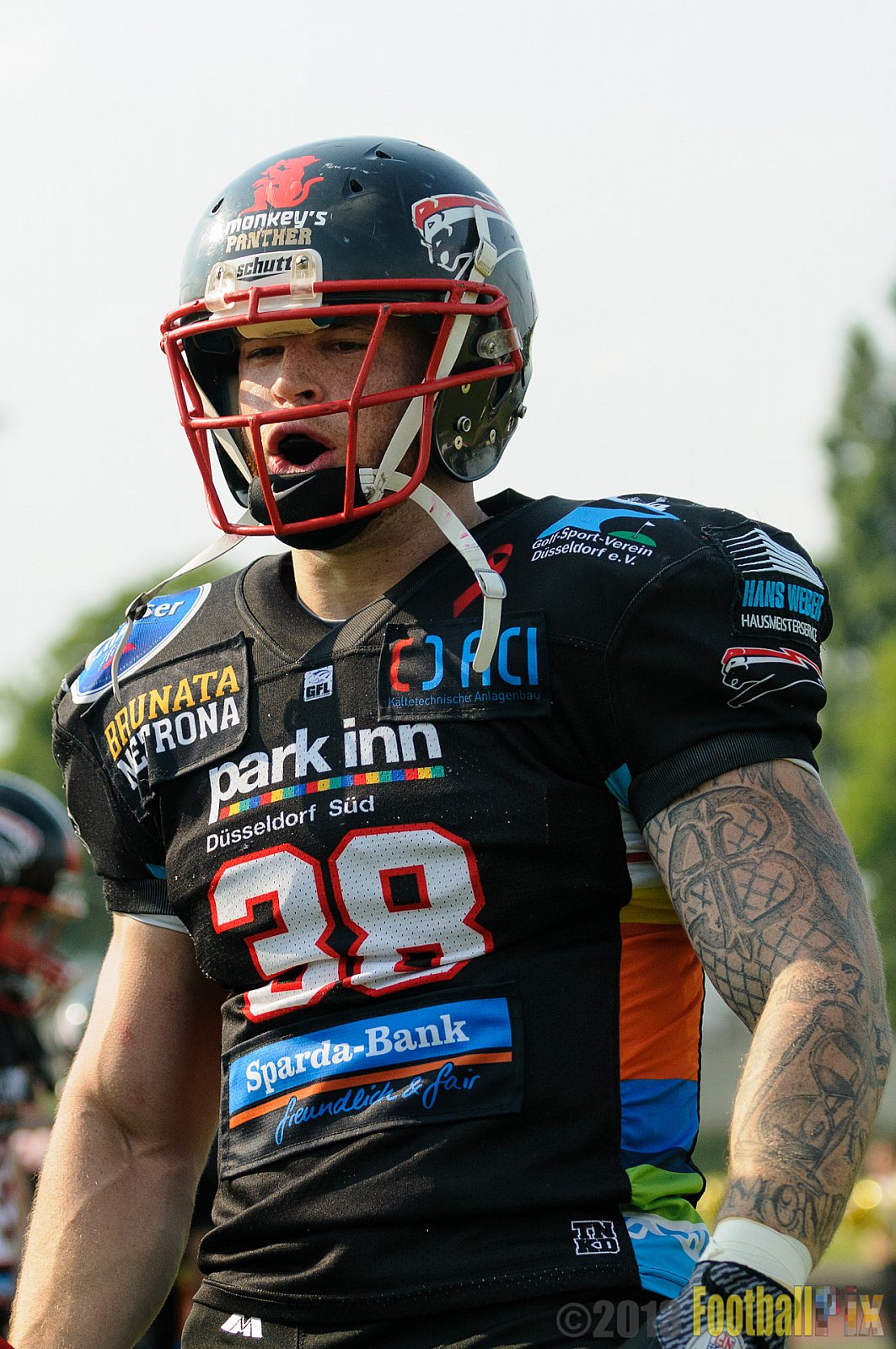 Düsseldorf Panther	vs. Berlin Adler  - 08.06.2013 GFL Nord: Düsseldorf Panther vs. Berlin Adler (10:27)