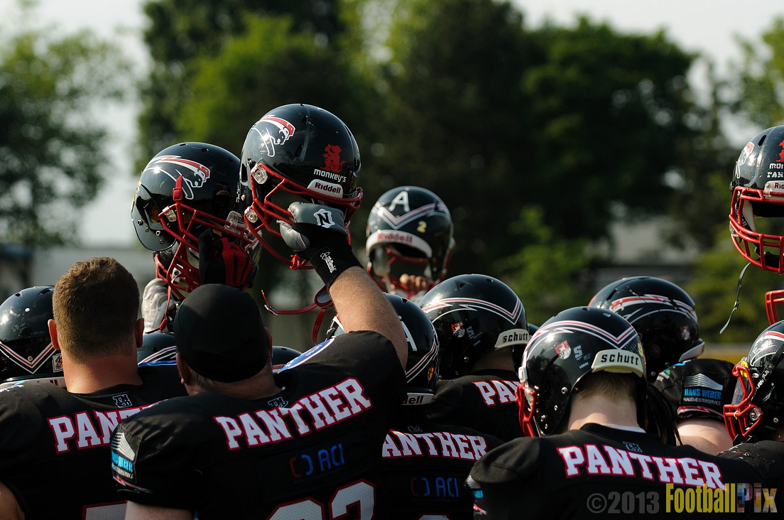Düsseldorf Panther	vs. Berlin Adler  - 08.06.2013 GFL Nord: Düsseldorf Panther vs. Berlin Adler (10:27)
