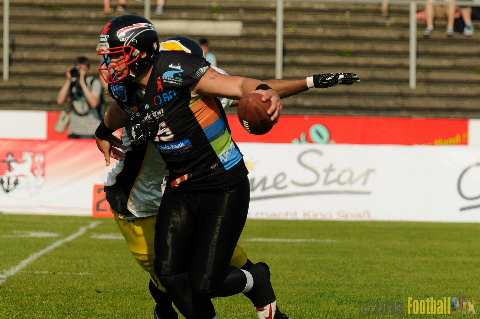 Düsseldorf Panther	vs. Berlin Adler  - 08.06.2013 GFL Nord: Düsseldorf Panther vs. Berlin Adler (10:27)