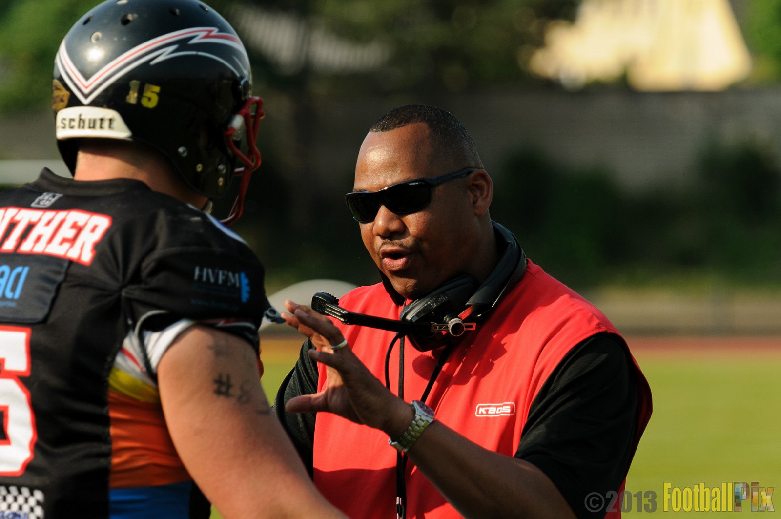 Düsseldorf Panther	vs. Berlin Adler  - 08.06.2013 GFL Nord: Düsseldorf Panther vs. Berlin Adler (10:27)
