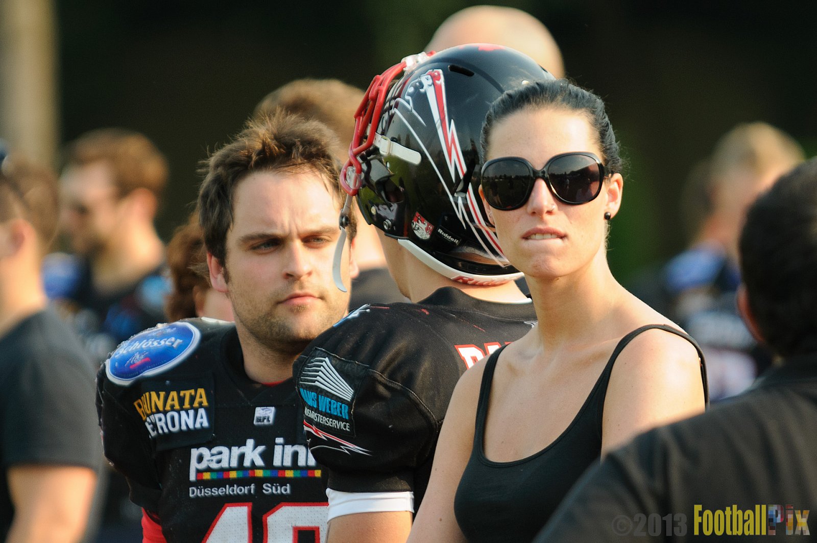 Düsseldorf Panther	vs. Berlin Adler  - 08.06.2013 GFL Nord: Düsseldorf Panther vs. Berlin Adler (10:27)