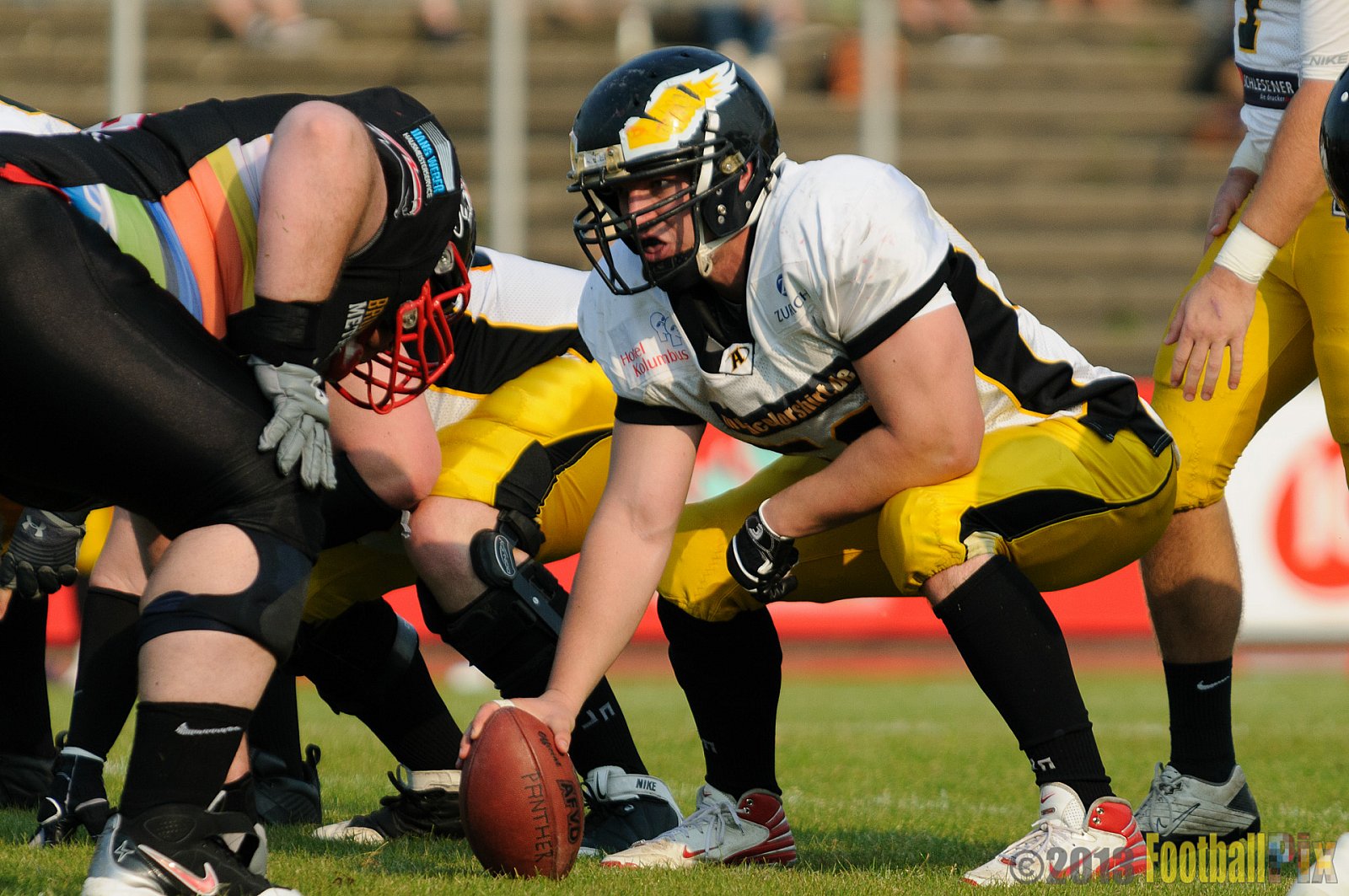 Düsseldorf Panther	vs. Berlin Adler  - 08.06.2013 GFL Nord: Düsseldorf Panther vs. Berlin Adler (10:27)