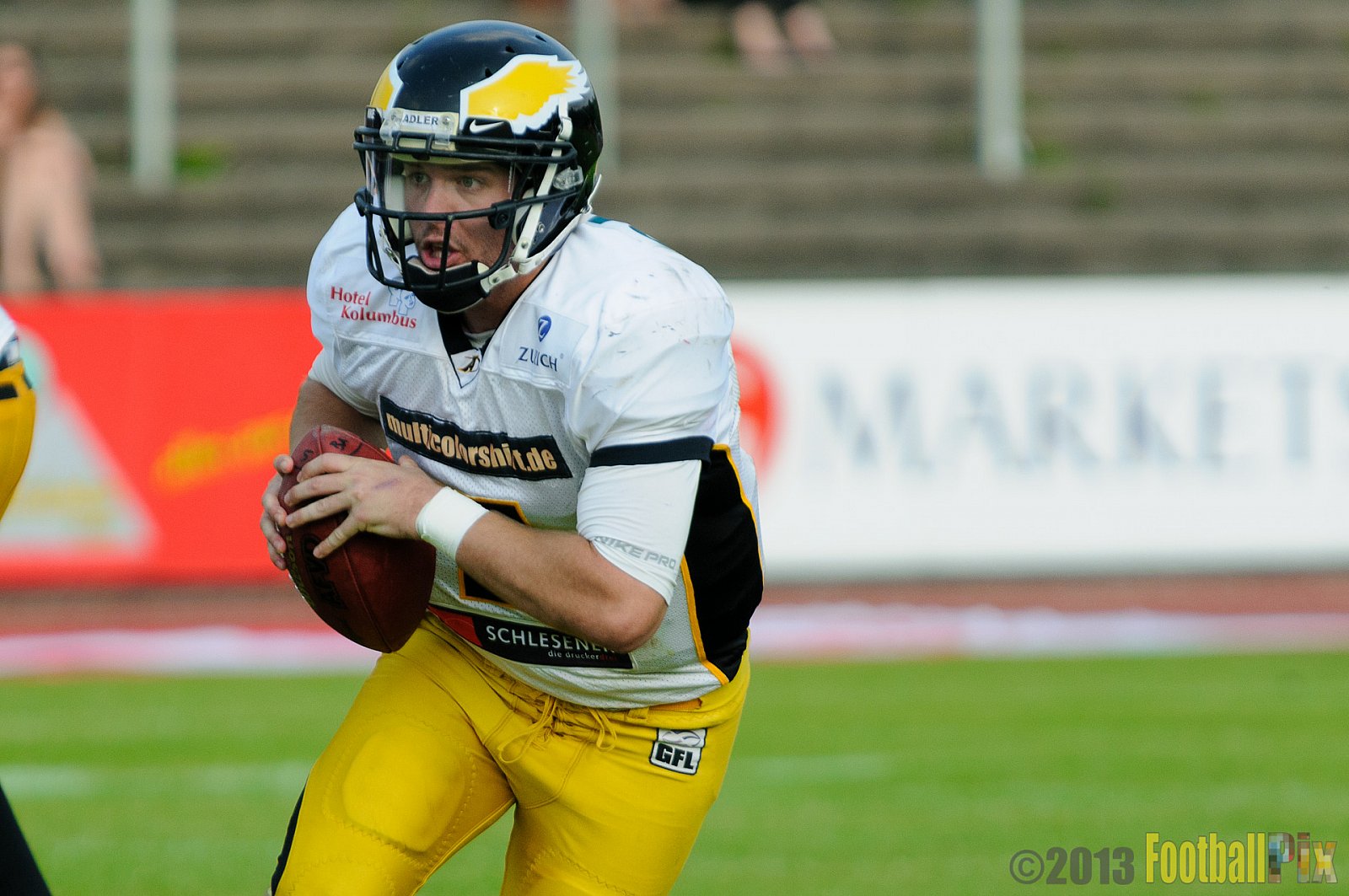 Düsseldorf Panther	vs. Berlin Adler  - 08.06.2013 GFL Nord: Düsseldorf Panther vs. Berlin Adler (10:27)