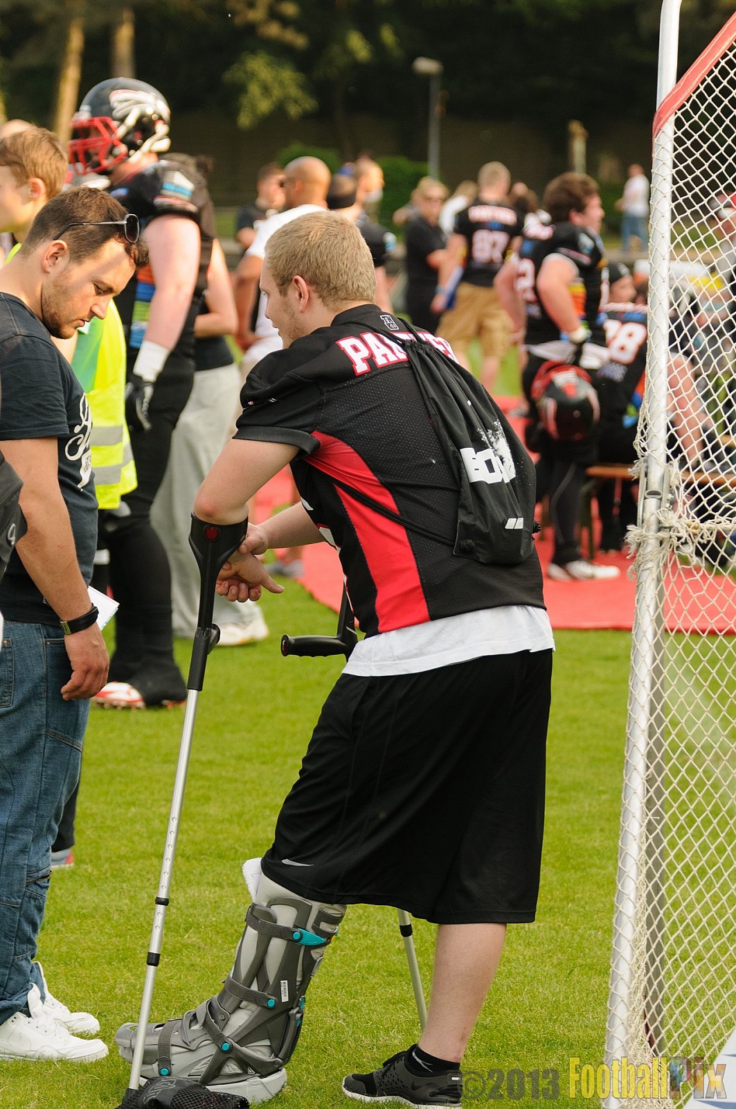 Düsseldorf Panther	vs. Berlin Adler  - 08.06.2013 GFL Nord: Düsseldorf Panther vs. Berlin Adler (10:27)