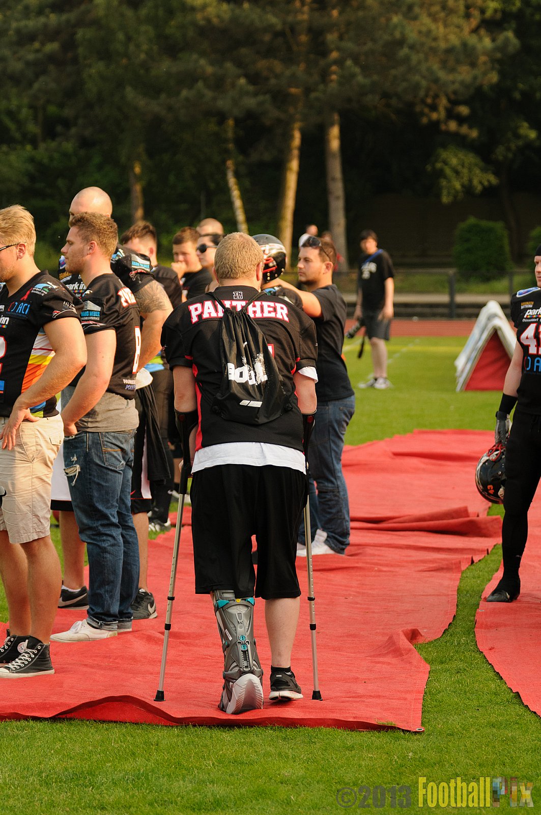 Düsseldorf Panther	vs. Berlin Adler  - 08.06.2013 GFL Nord: Düsseldorf Panther vs. Berlin Adler (10:27)