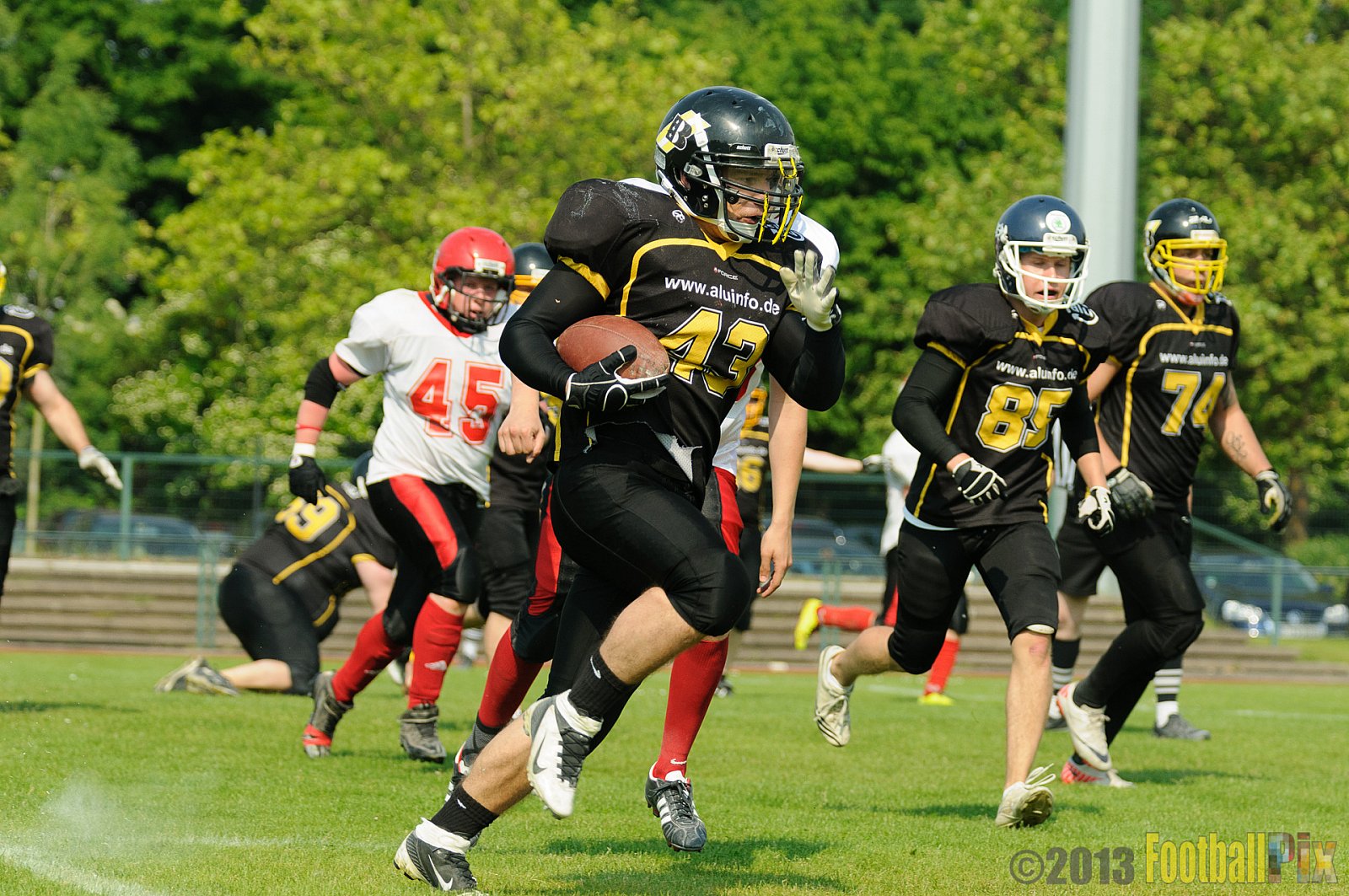 Düsseldorf Bulldozer vs. Kleve Conquers   - 08.06.2013 Düsseldorf Bulldozer vs. Kleve Conquers (45:0) 